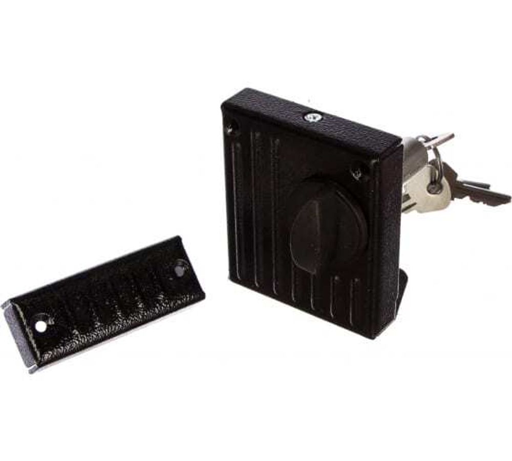 Замок накладной Зенит-ЗН-1-2.1 черный 8873