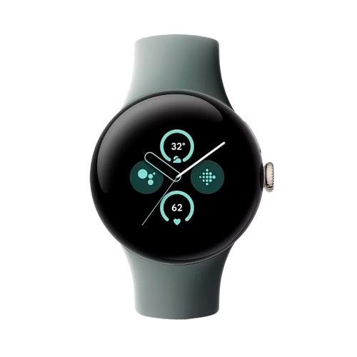 Умные часы Google Pixel Watch 2 Wi-Fi + LTE 41mm, Champagne Gold/Hazel (Золотистый шампанский корпус, ремешок цвета орешник)