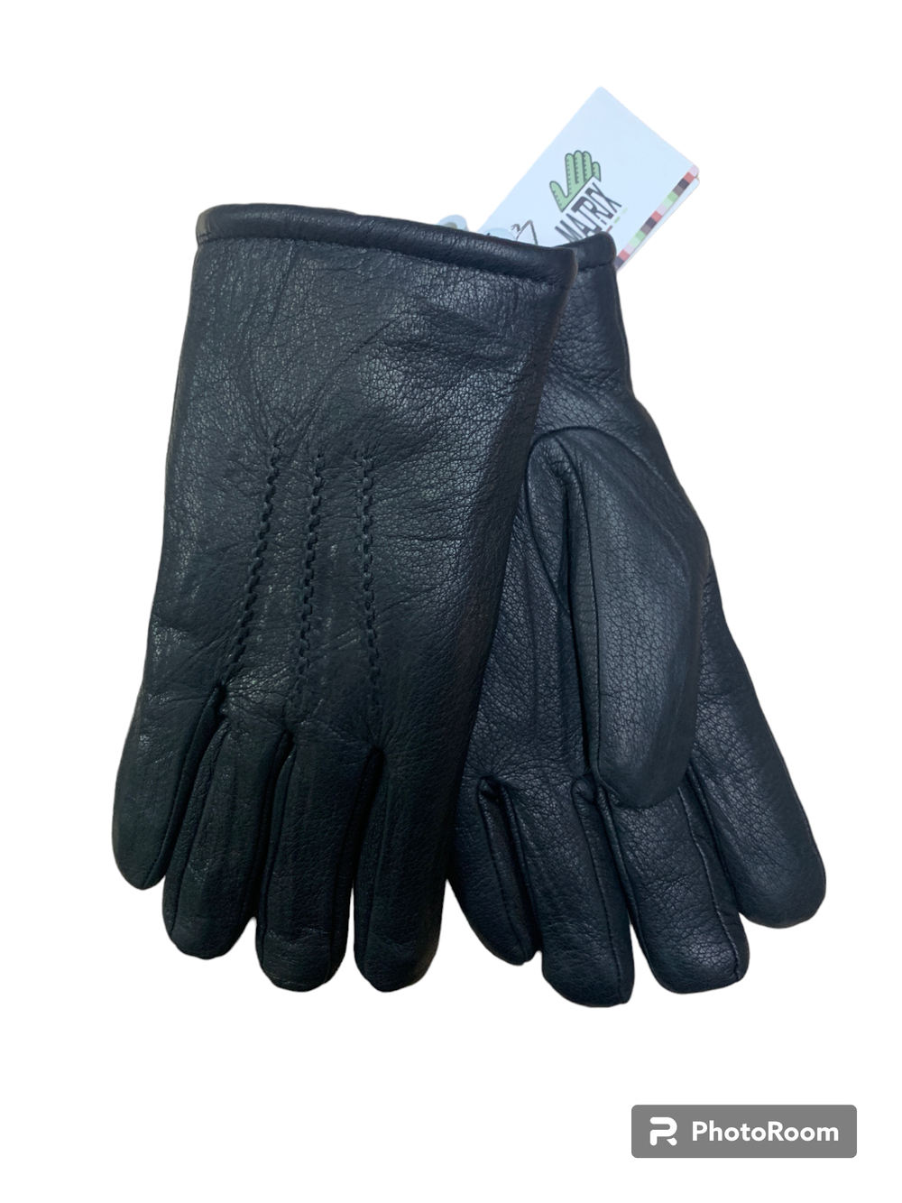 Кожа оленя.На меху.Перчатки.Мужские. 5 шт в упаковке.