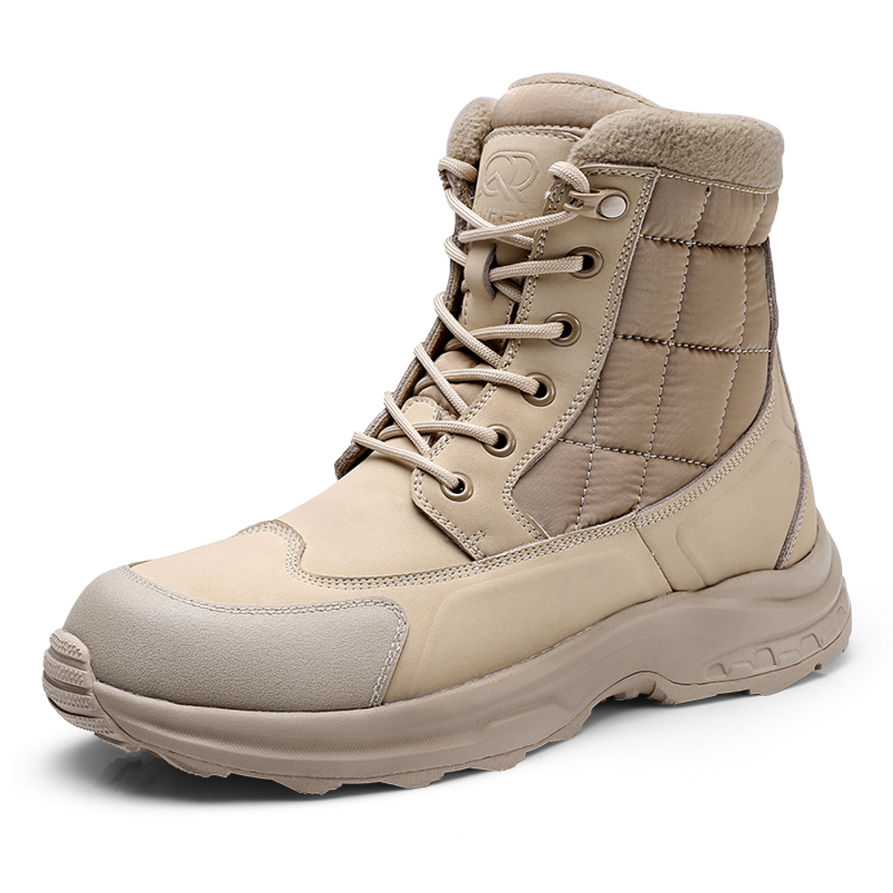 QIANGREN 3515 Thermal Puncture Resistant Fleece Lined Comfortable Training Shoes Tactical Boots Mountaineering Boots