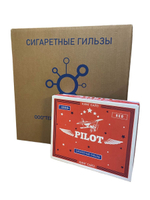 Гильзы для сигарет "PILOT" KS Red 8/15мм 10х1000шт