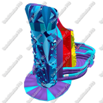 Коммерческий надувной батут-скалодром "Подъем"