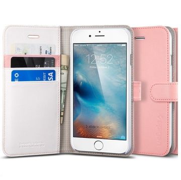 Spigen SGP Case Wallet S for iPhone 6 / 6S Pink SGP11167