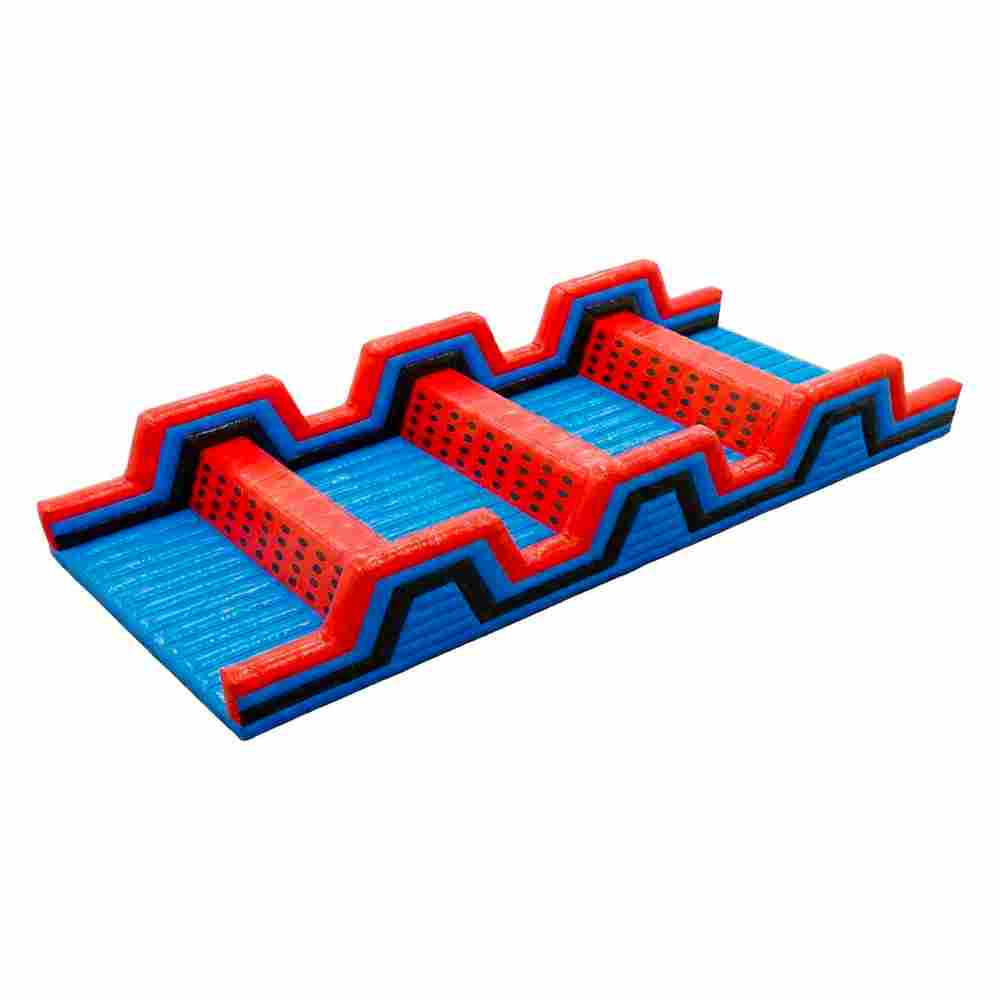 Надувное препятствие (модуль) для полосы препятствий «Холмы», 10×4×2 м