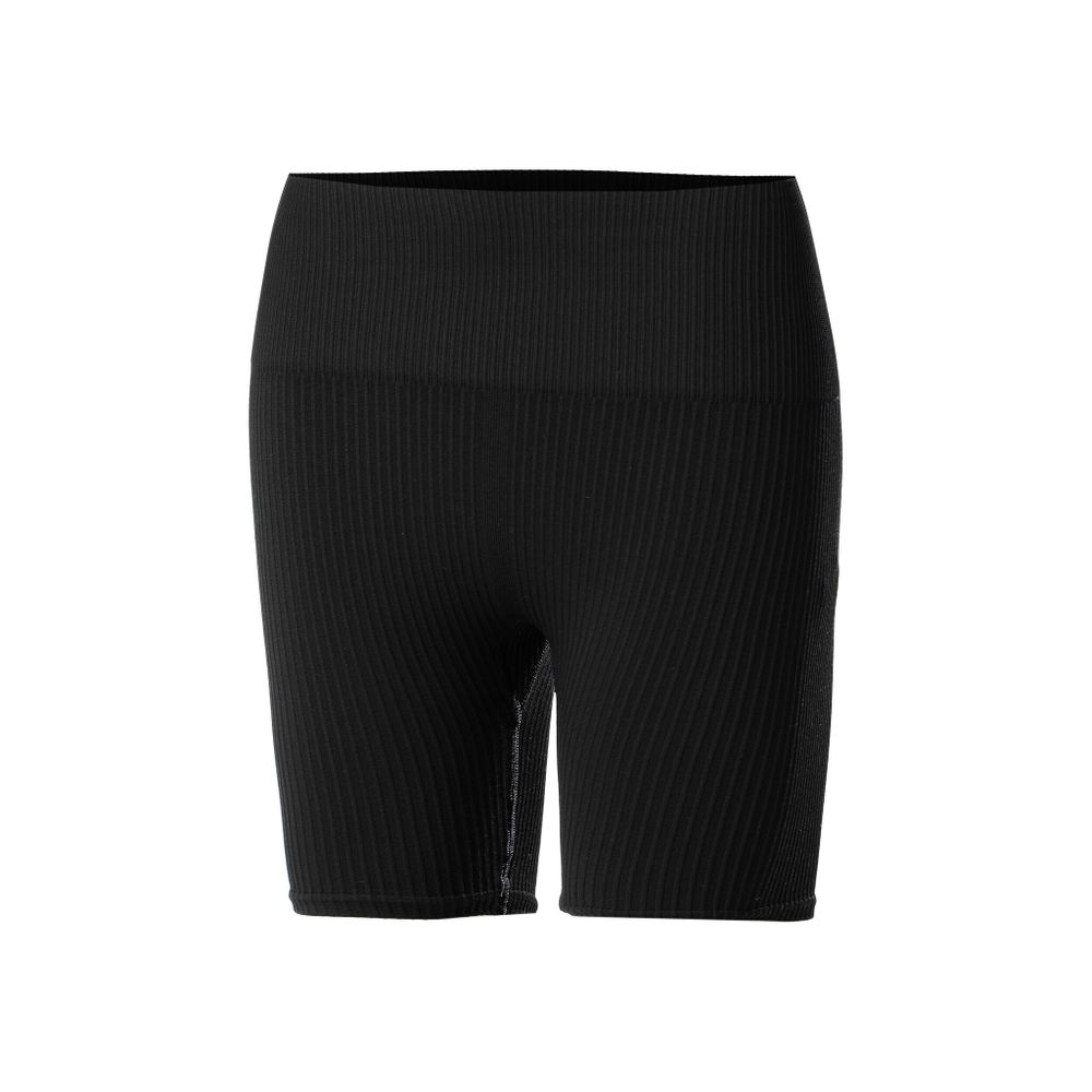 Женские теннисные брюки Björn Borg STHLM Seamless Rib Tight Women - Black