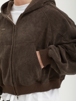 Мужская Толстовка Corduroy Short Zip-up