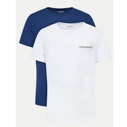 Набор мужских футболок 2в1 (синий, белый) Emporio Armani 111267_4F717 33034