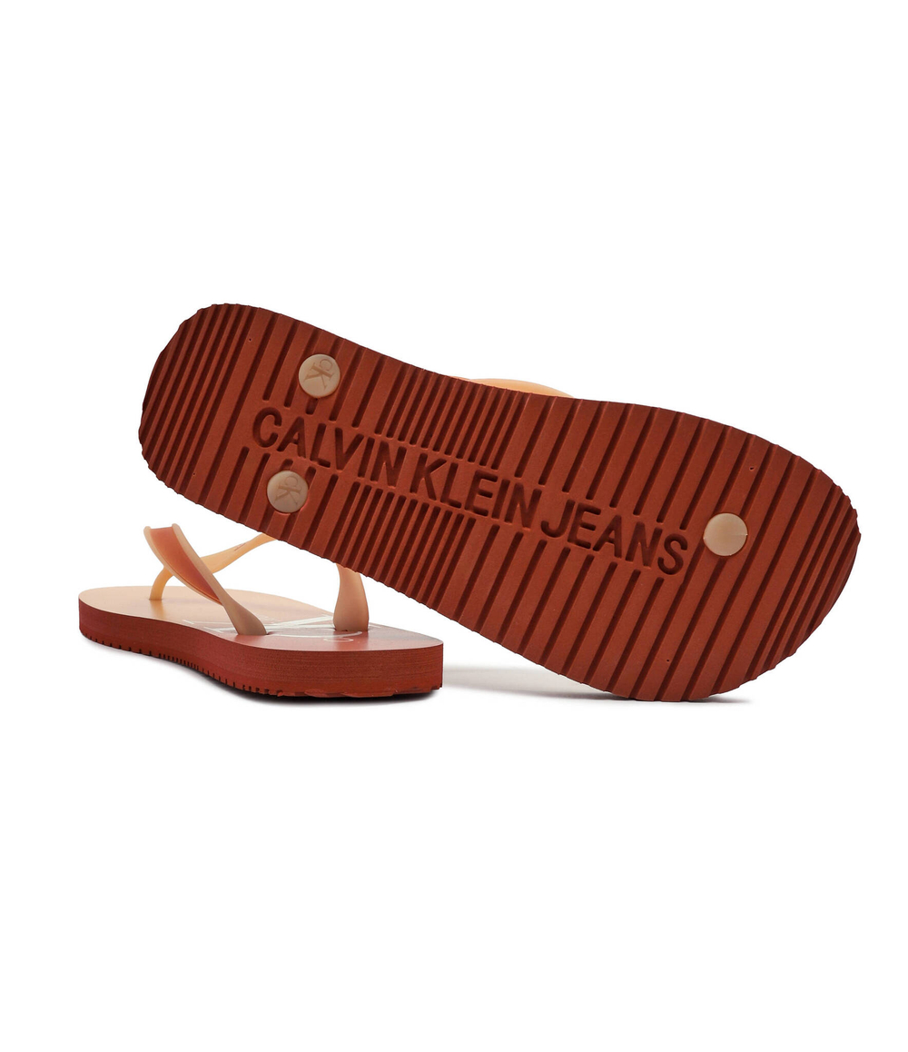 Вьетнамки CALVIN KLEIN JEANS - персиковый(YW0YW01401)