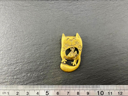 Подвеска. Котяра с рыбкой