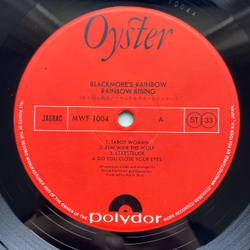 Винтажная виниловая пластинка LP Rainbow Rainbow Rising (Япония 1976) (Без Оби) Stargazer