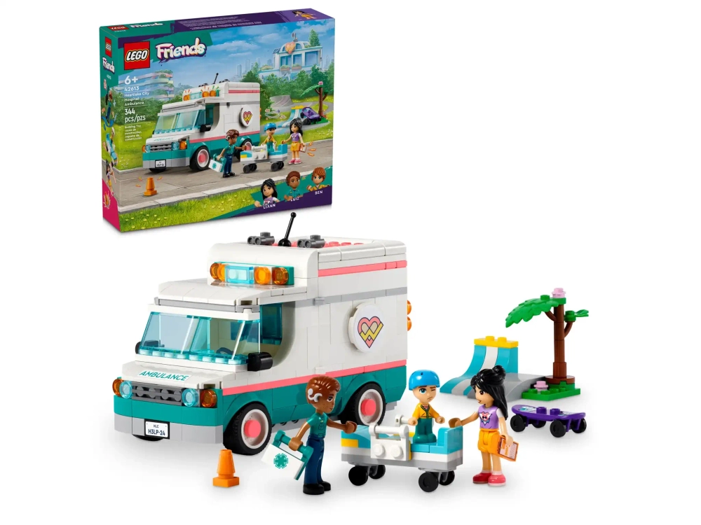 Конструктор LEGO Friends 42613 Скорая помощь больницы Хартлейк-Сити