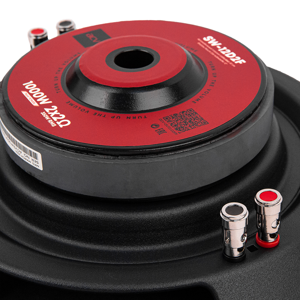 Автосабвуфер ACV SW-12D2F Slim 12" пассивный (1000w)