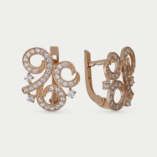 Серьги золотые