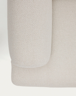 Диван Aurum 3-местный цвета экрю с откидным подголовником 234  см