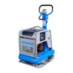 Виброплита дизельная CIMAR CPC-405 гидравлика - [450 кг / 50 кН / Changchai 192]