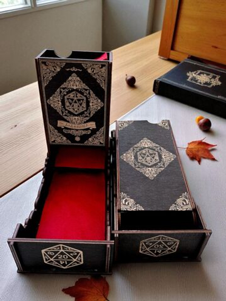 Dice Tower «ДнД мастер 2» — дерево