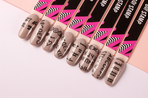 GO! Stamp Пластина для стемпинга 029 Text