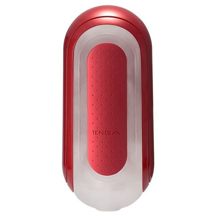 Красный мастурбатор Flip Zero Red &amp; Warmer с подогревом