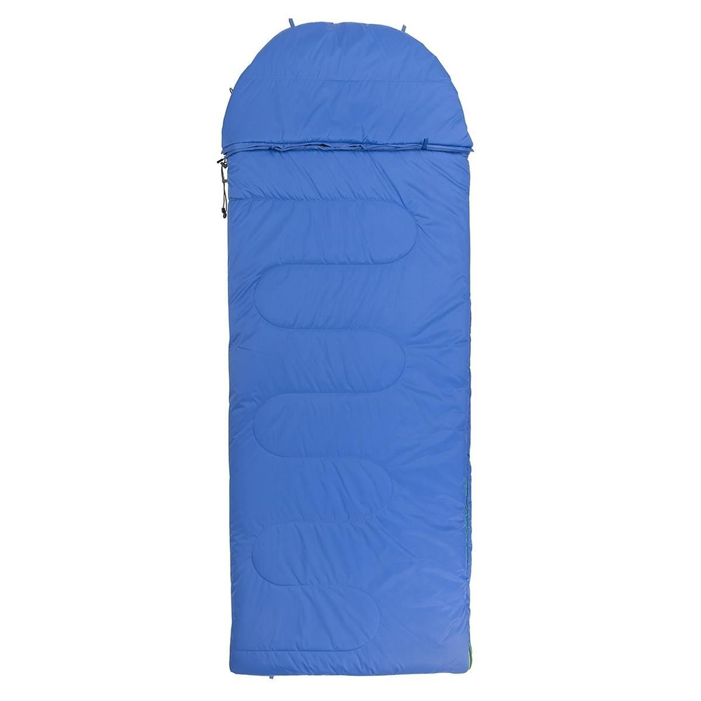 Спальный мешок Nisus ALEKSAN Wide 300L, зеленый, 220x90, левый, шелтер (T-N-SB-AW-300L)