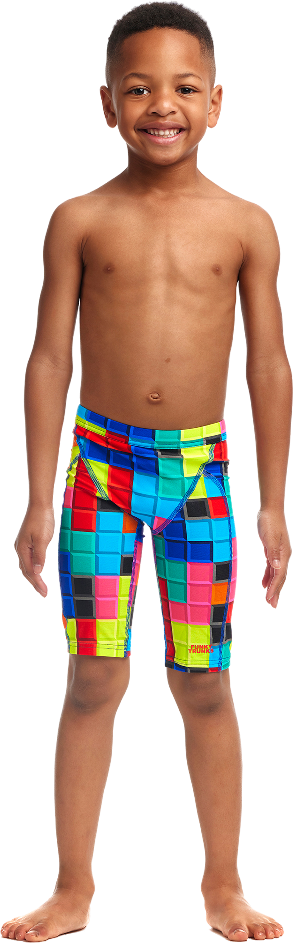 Джаммеры FUNKY TRUNKS Toddler Boys Blocked