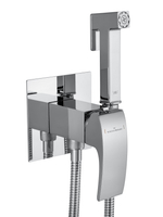 Смеситель с гигиеническим душем встраиваемый WONZON & WOGHAND FIT, Хром (WW-88829009-CR)