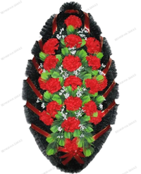 Траурный венок "стандарт" №4