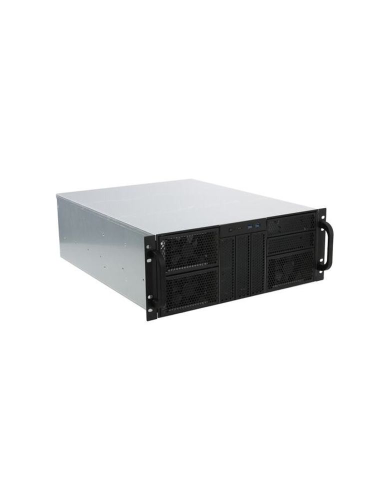 Procase Корпус 4U server case,5x5.25+9HDD,черный,без блока питания,глубина 650мм,MB EATX 12&quot;x13&quot;, панель вентиляторов 3*120x25 PWM [RE411-D5H9-FE-65]