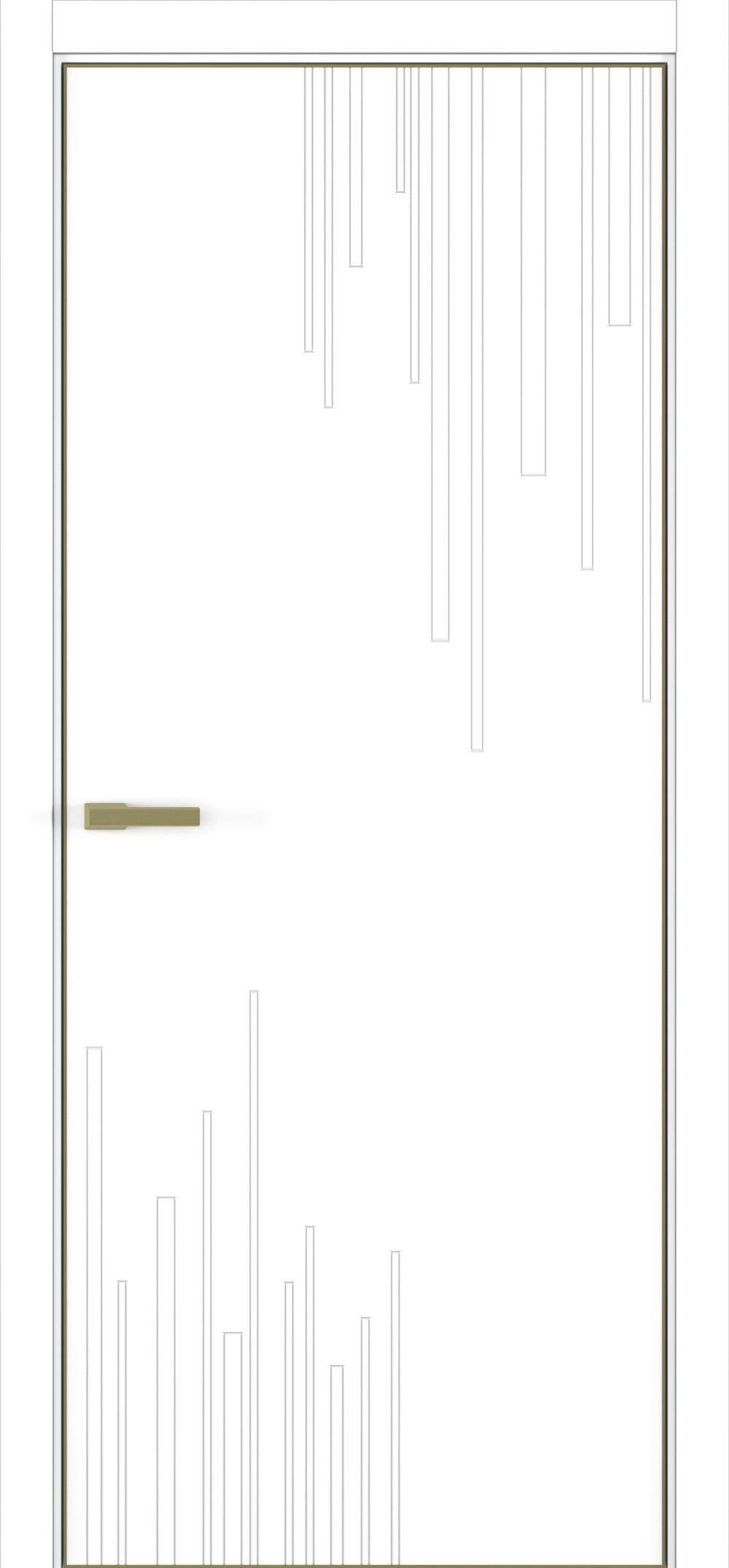 Межкомнатная дверь Zadoor Art-Lite ПГ Rain 2