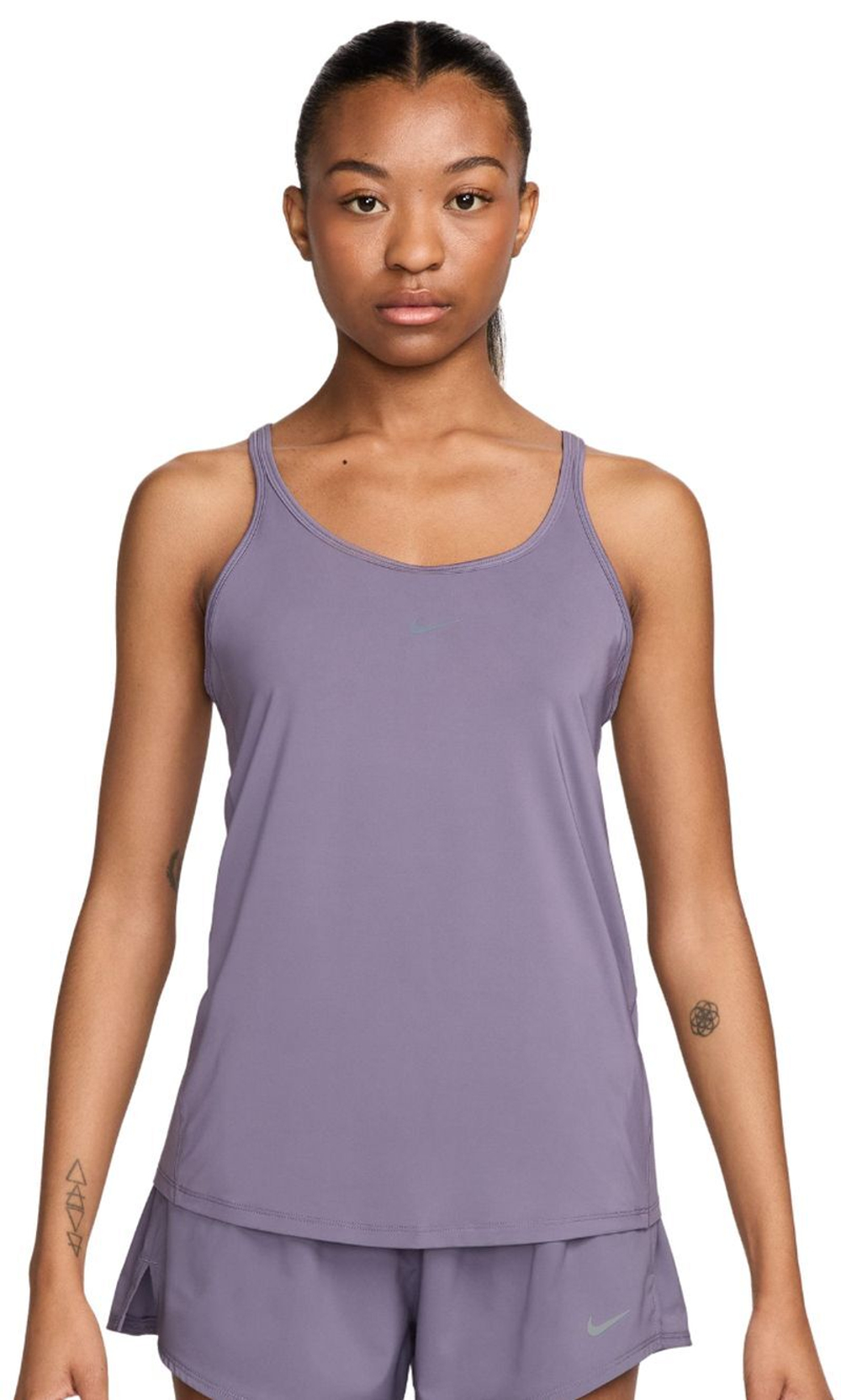 Женский топ теннисный Nike One Classic Dri-Fit Tank - Оранжевый