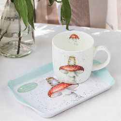 Кружка 310мл Royal Worcester Забавная фауна Хомяк и мухомор