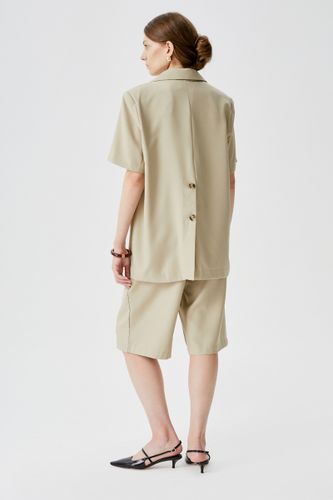 Песочный костюм с бермудами Paper moon