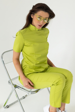 Блуза женская м222 toray стретч лайм0933