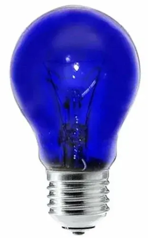 Лампа (синяя) 60 Вт