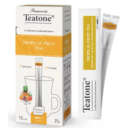 Чай черный с тропическими фруктами в стиках Teatone