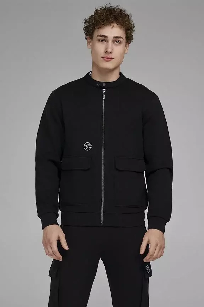 Куртка тренировочная мужская Forward,черный, xs-xl