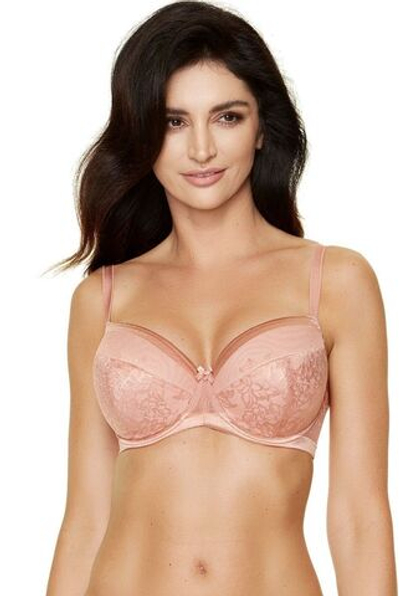 Бюстгальтер Porto с чашками на тонком поролоне (Размер: 85G) (Цвет: пудровый)