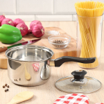 Ковш нерж, 1.9 л, крышка стекло, бакелит ручка, индукц, DNN4, GS-01110-16SP-1