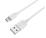 Кабель Borofone BX14 USB-Lightning 2.4А 3м PVC White