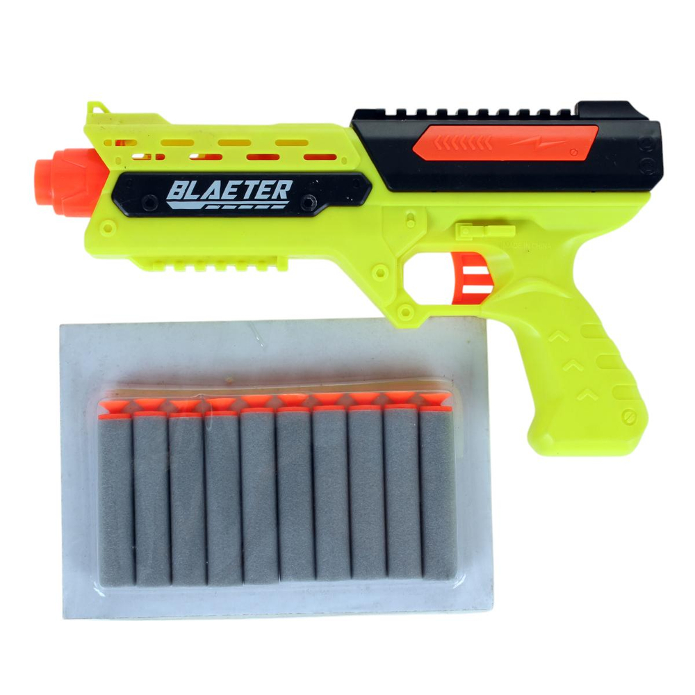 Пистолет с мягк.пулями, коробка YL-274