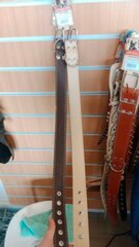 Ошейник №36 с подкладом неукрашенный, обхват 51-64