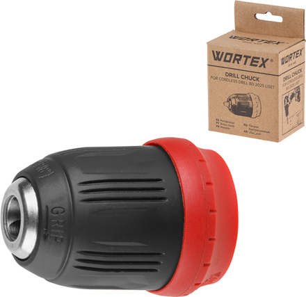 Патрон быстросъемный 10 мм WORTEX в кор. для BD 2025 LiSET