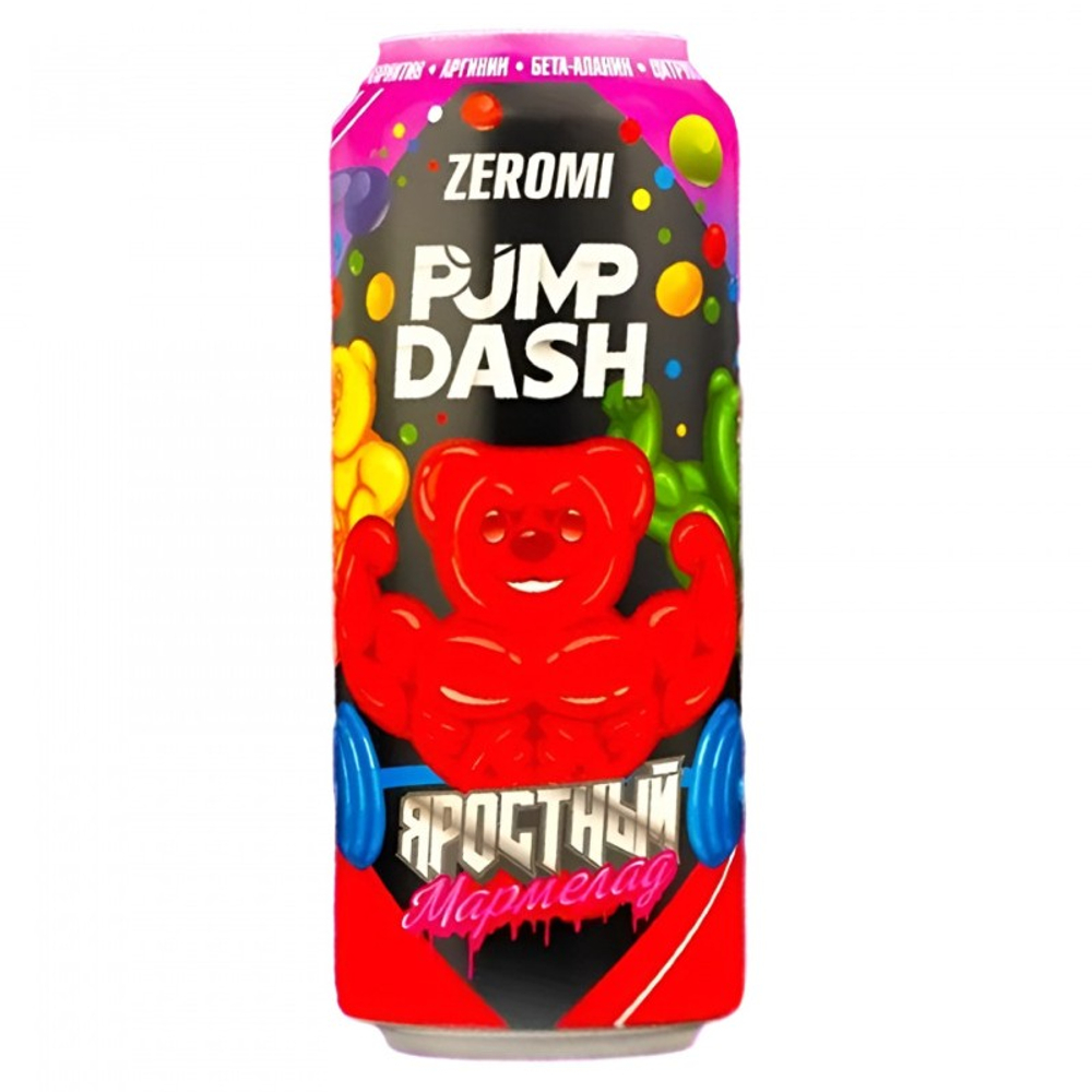 ZEROMI Энергетический pre-workout напиток PUMP DASH (450 мл.) [M]