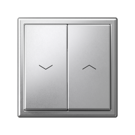 Выключатель для жалюзи 2-кл. ArtGallery 2х (сх. 4) 10А механизм алюм. SE GAL000319