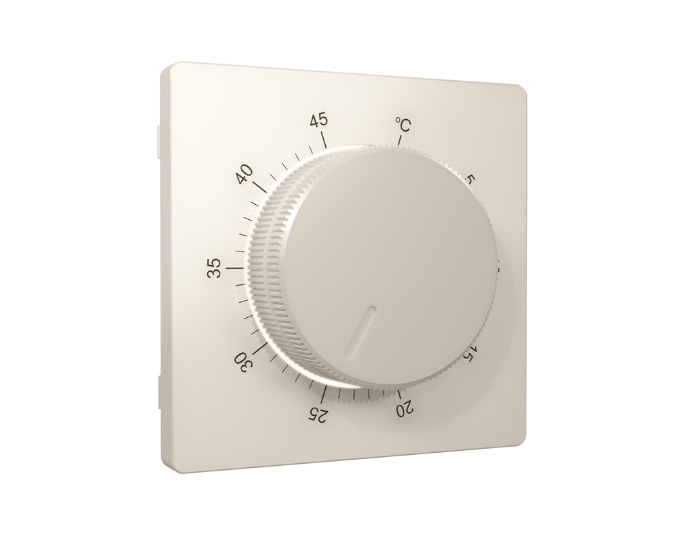 AP3257 Лицевая панель ALFA (Бежевый матовый) для терморегулятора теплого пола QUANT