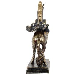 GAEM Фигурка декоративная "Лошадь" с часами D8см, (AAx1 н/п), L31,5 W14 H45,5 см