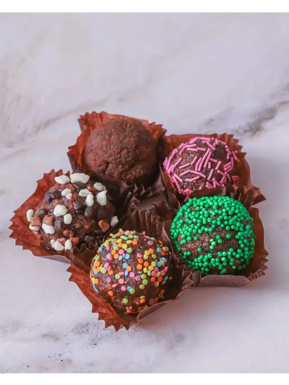 Конфеты пирожные подарочные, 5 шт.