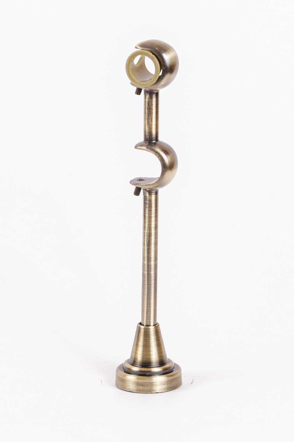 Держатель двухрядный 16 мм старое золото