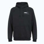 Худи Under Armour Rival Fleece HBR Logo чёрная