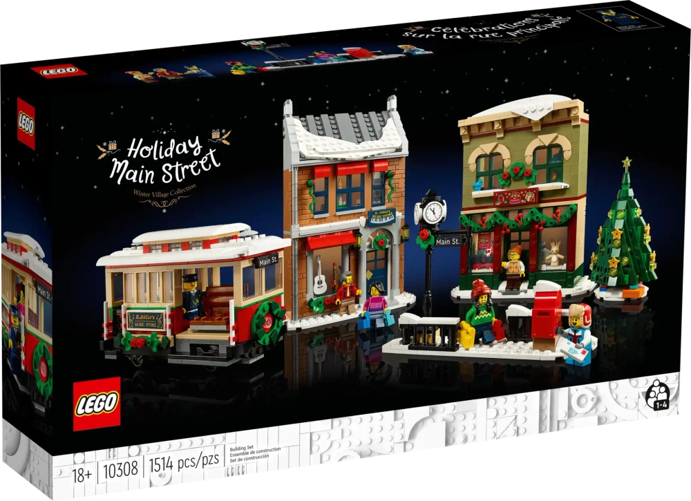 Конструктор LEGO Powered UP 10308 Главная праздная улица