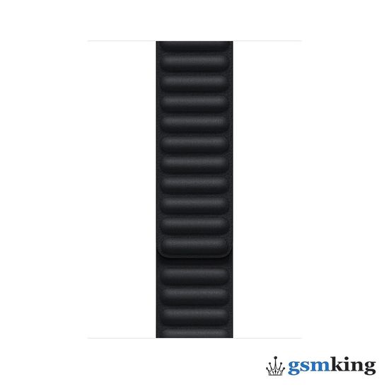 Apple Watch Leather Link 41mm Midnight - S/M (130–160mm)